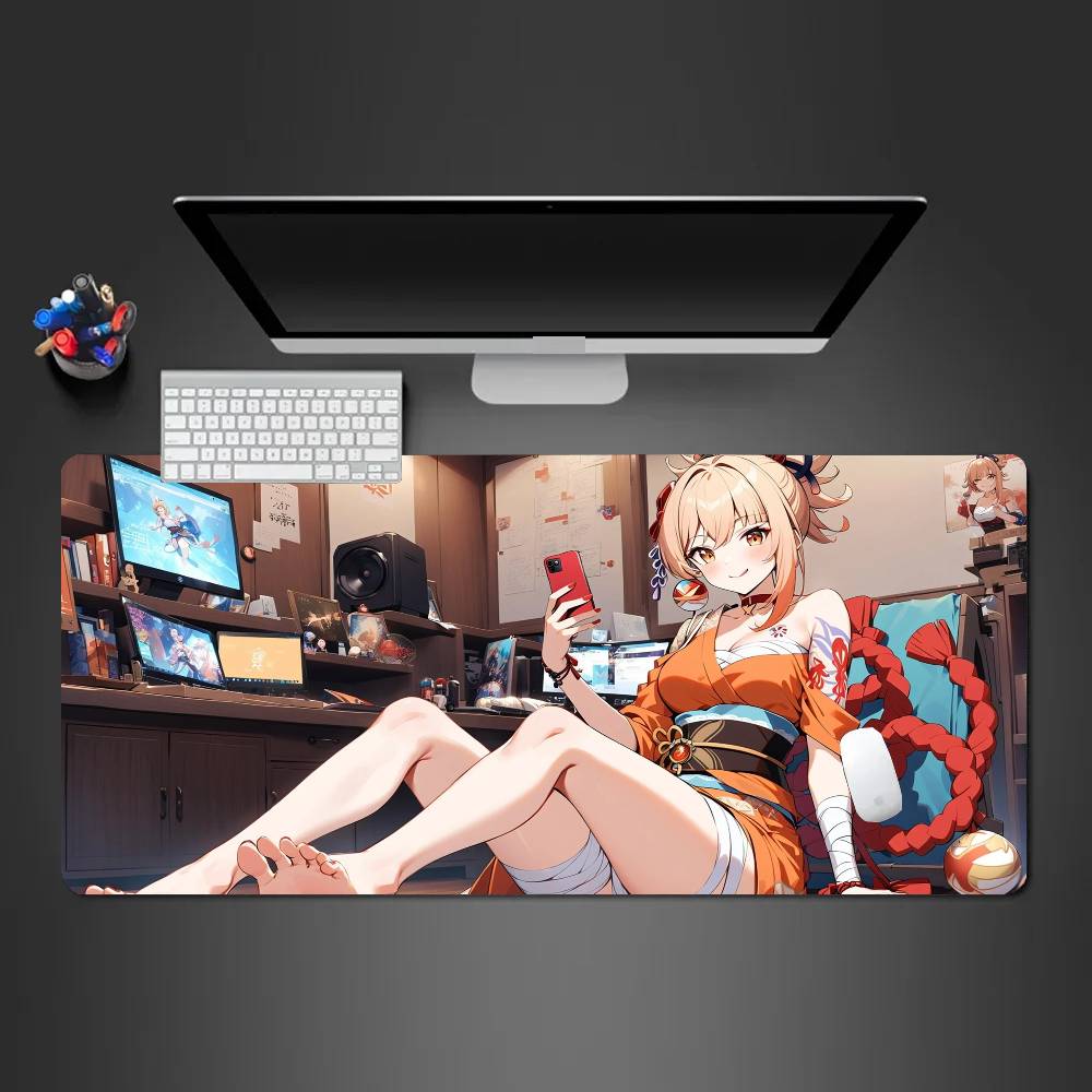 Esports Gaming Laptop - 요이미야 애니메이션 G-겐신 임팩트 마우스패드 미끄럼