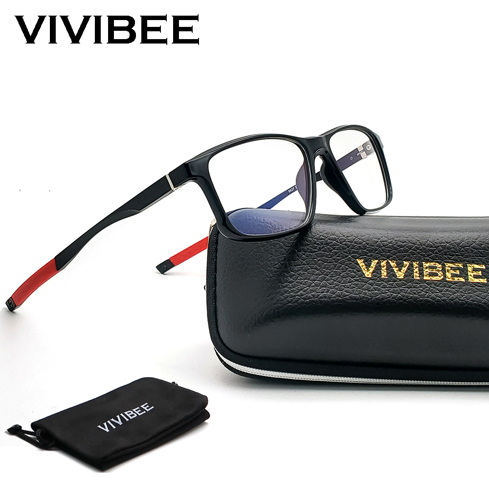Gaming Glasses Blue - VIVIBEE 스포츠 남성용 블루 라이트 차단