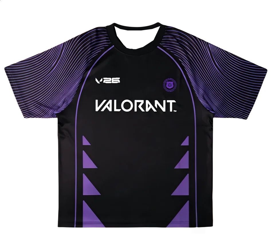 Esports Gaming Jersey - 2026 새로운 Valorant V26 Esports 저지
