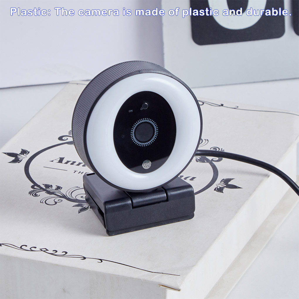 2K 고화질 라이브 스트리밍 카메라 USB 웹캠(오디오 - Webcam Ring Light 리뷰 및 가격