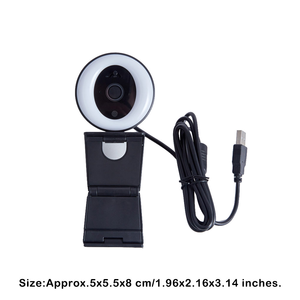 2K 고화질 라이브 스트리밍 카메라 USB 웹캠(오디오 - Webcam Ring Light 리뷰 및 가격