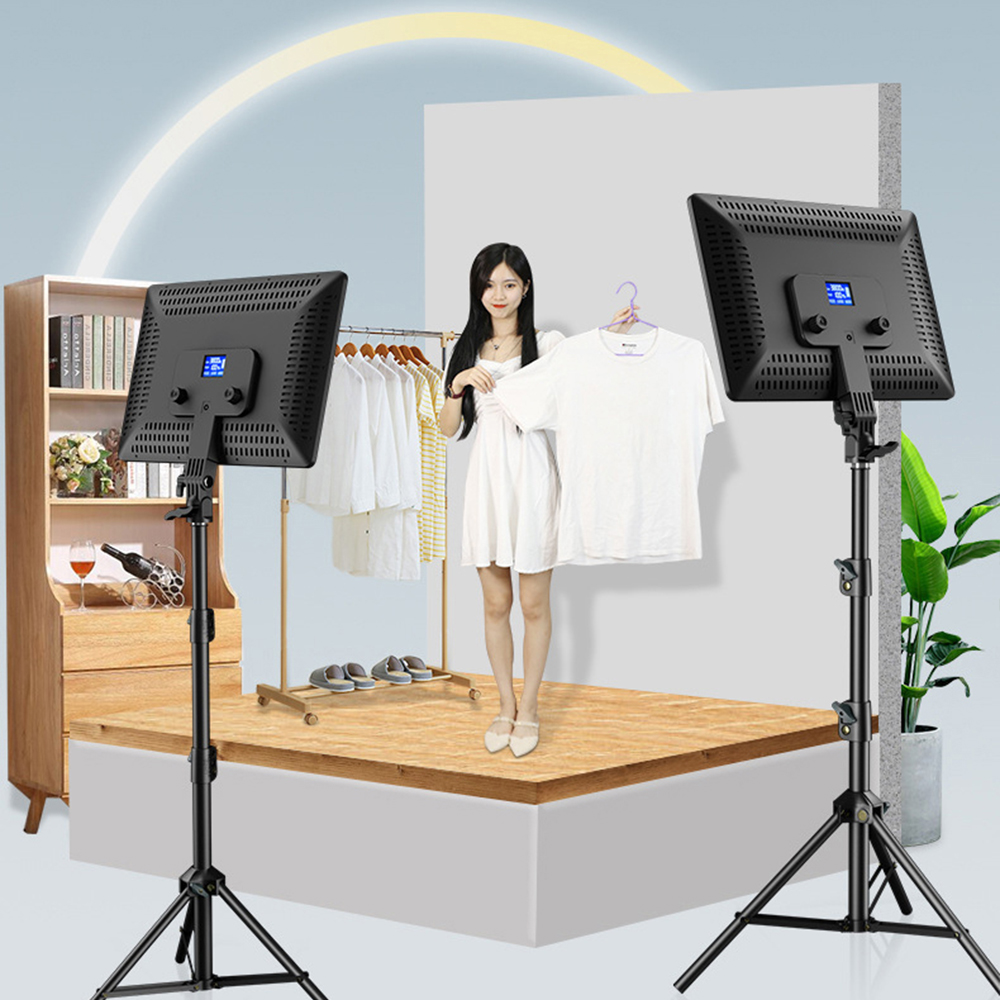 10/14인치 LED 비디오 라이트 패널 라이브 스트리 - Webcam Ring Light 리뷰 및 가격