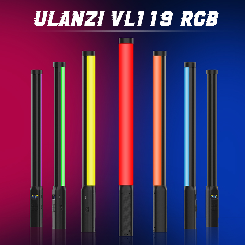 Ulanzi VL119 핸드 헬드 RGB 다채로운 스틱 - Webcam Ring Light 리뷰 및 가격