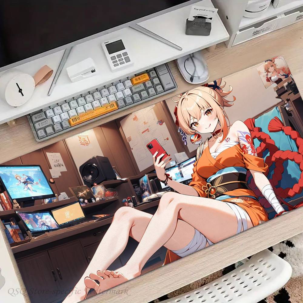 요이미야 애니메이션 G-겐신 임팩트 마우스패드 미끄럼  - Esports Gaming Laptop 리뷰 및 가격