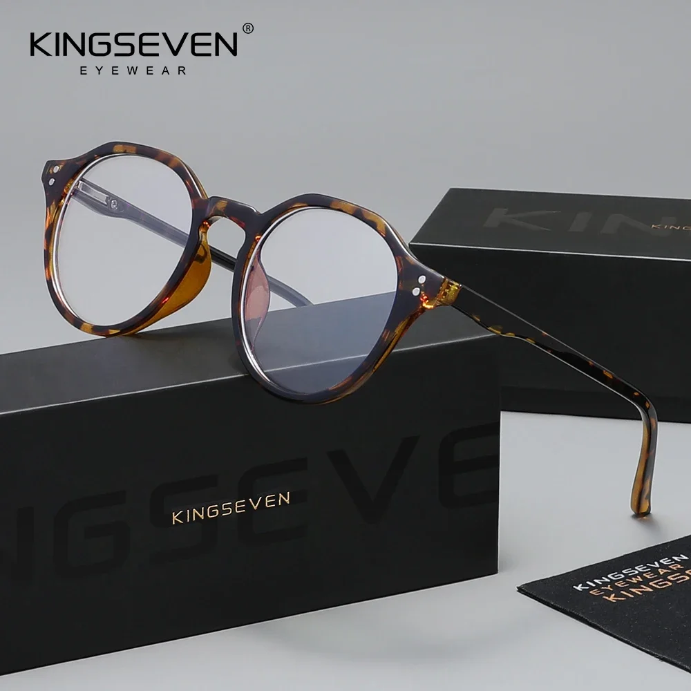 킹세븐 캐주얼 블루라이트 차단 안경 남녀 공용 레트로  - Gaming Glasses Blue 리뷰 및 가격