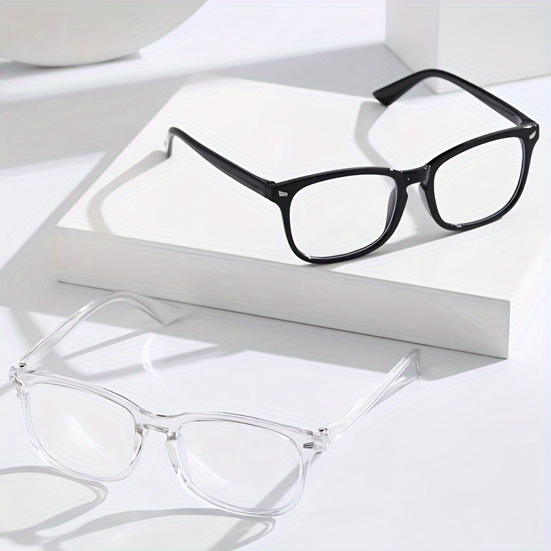 1/2/3Pcs 남성과 여성을위한 사각형 안티 블루 라 - Gaming Glasses Blue 리뷰 및 가격