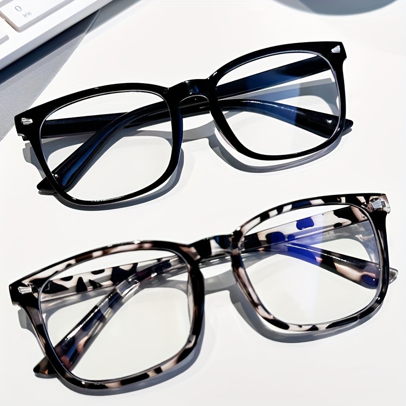 1/2/3Pcs 남성과 여성을위한 사각형 안티 블루 라 - Gaming Glasses Blue 리뷰 및 가격
