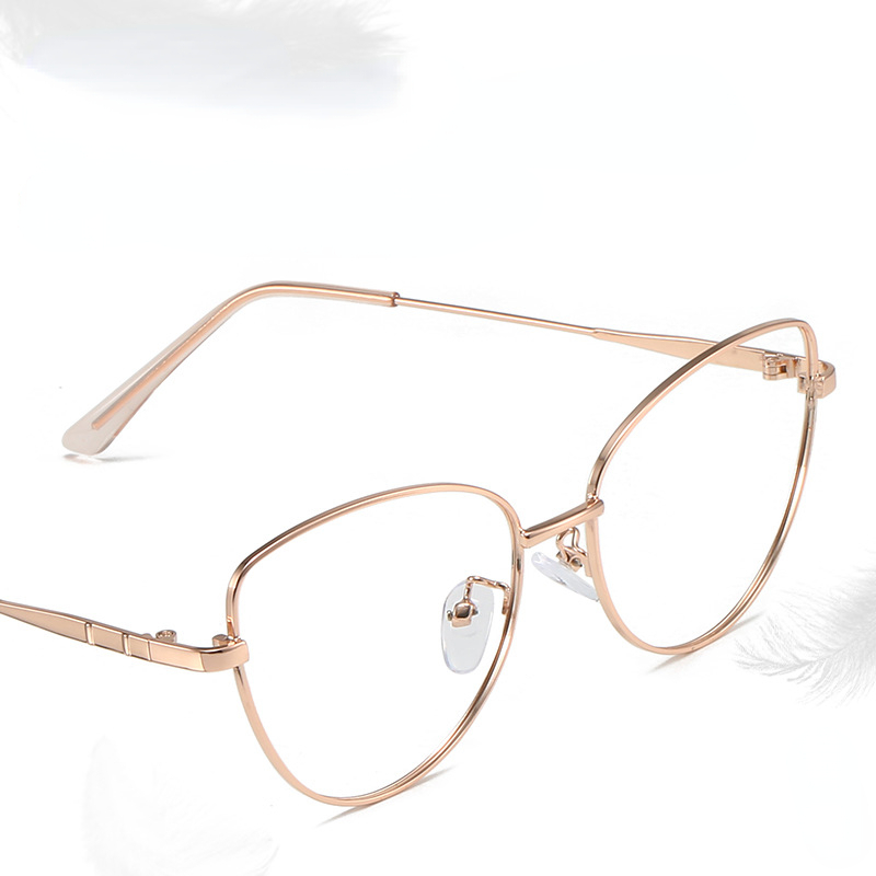 고양이 눈 포토크로믹 안경, 레트로 금속 프레임, 안티 - Gaming Glasses Blue 리뷰 및 가격