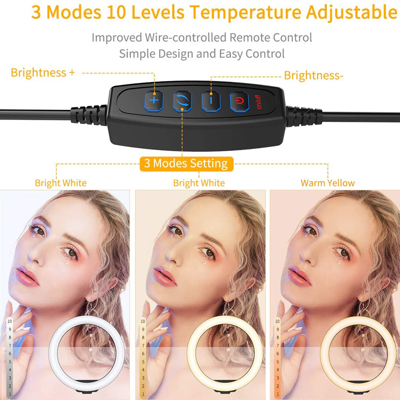10인치 셀카 링 라이트 사진 촬영 조명 LED 링 램 - Webcam Ring Light 리뷰 및 가격