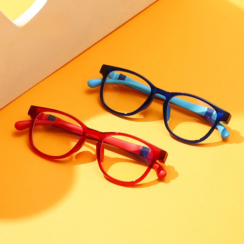 안티 블루 라이트 키즈 안경 광장 어린이 소년 소녀 컴 - Gaming Glasses Blue 리뷰 및 가격